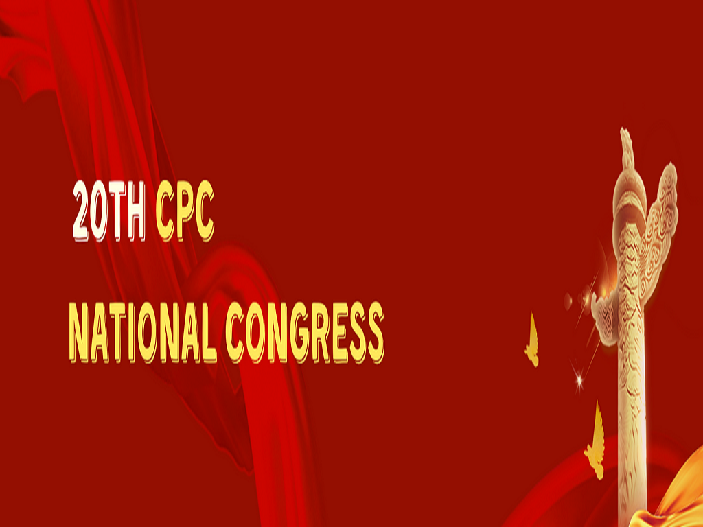 Banner 20th cpc national congress 2 1